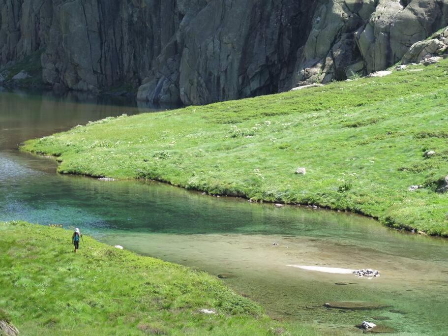 "Le Desman" Confortable T2 A La Montagne Face Aux Thermes Rando, Cure Aulus-les-Bains Eksteriør billede